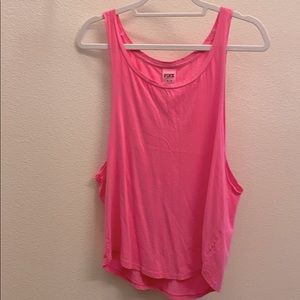 Victoria secret pink muscle tank top